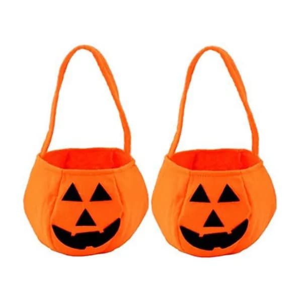 Сумки для сладостей в виде тыквы на Хэллоуин для детей, Trick-Or-Treat