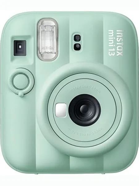 Фотоаппарат моментальной печати с автоспуском и селфи-режимом Fujifilm Instax Mini 13 лагунно-зеленый