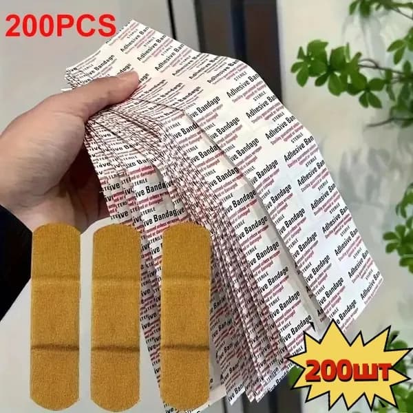 100/200 водонепроницаемые и дышащие наклейки для ран