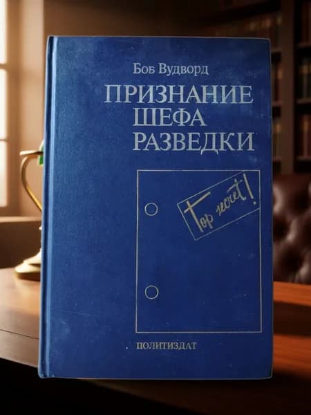 Признание шефа разведки. Б. Вудворд. | Книга б/у
