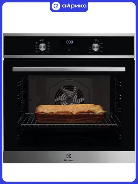 Встраиваемый духовой шкаф ELECTROLUX EOF5F70X гриль, конвекция, черный