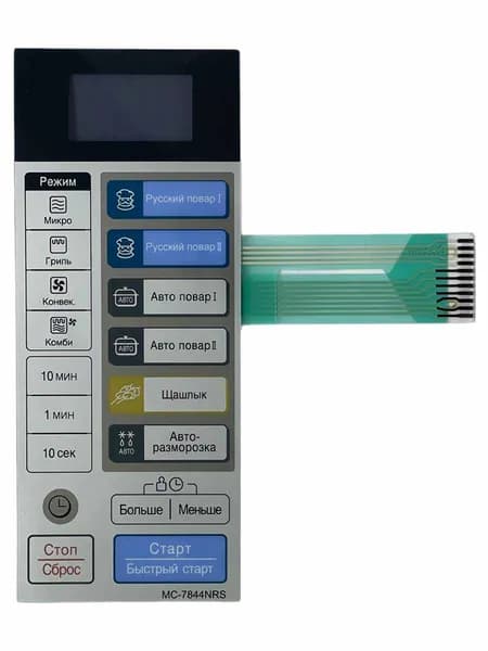 LG 3506W1A708B Сенсорная панель управления СВЧ MC-7844NRS серебристый