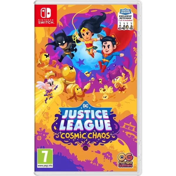Игра DC Justice League: Cosmic Chaos  (Nintendo Switch, Английская версия)