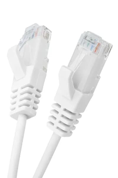 Интернет кабель, патч-корд медный 3 метра SUPRLAN UTP Cat.6 28AWG LSZH, цвет -белый