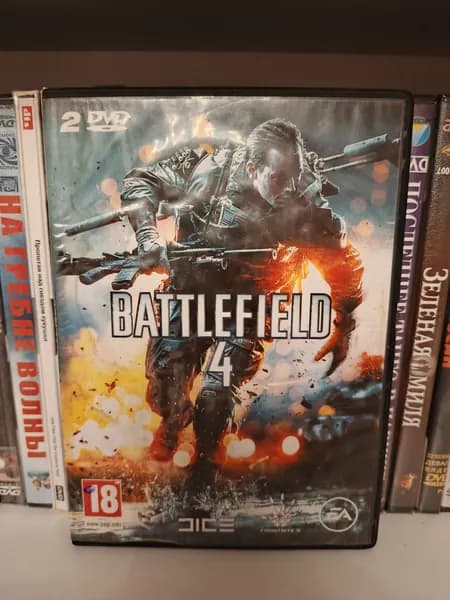 Видеоигра Battlefield 4 (Поле битвы 4) 2013 на 2xDVD