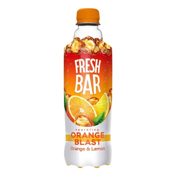 Газированный напиток Fresh Bar Orange Blast 480 мл