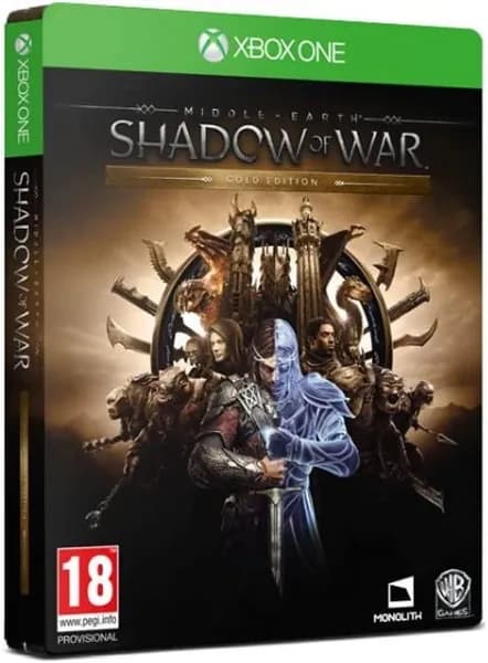 Игра Middle-earth: Shadow of War - Gold Steelbook Edition (XO/XS) (Xbox One, Xbox Series, Русские субтитры)
