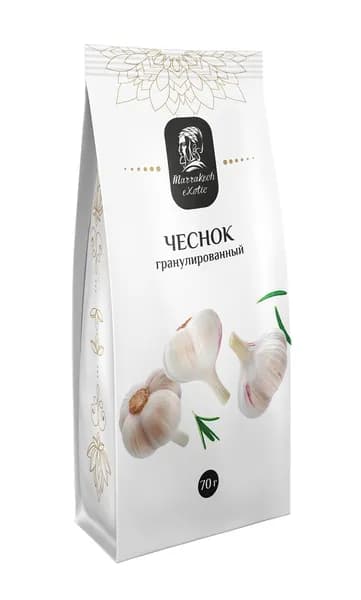 Чеснок сушеный гранулированный Marrakech Exotic, 70 г