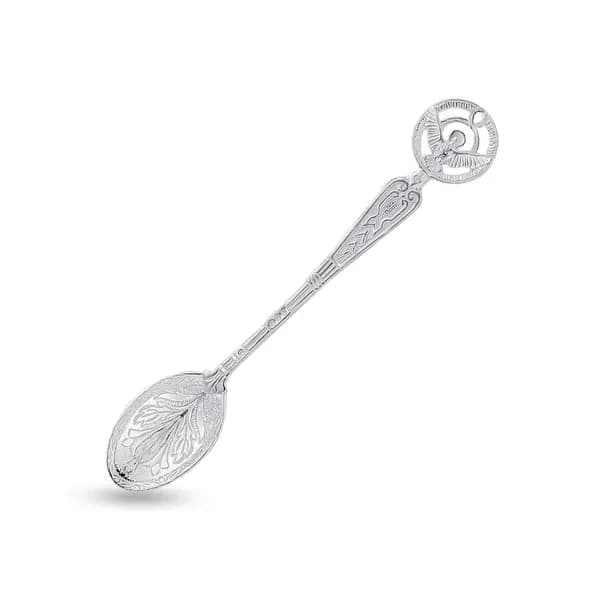 Ложка серебро 925 пробы 585GOLD
