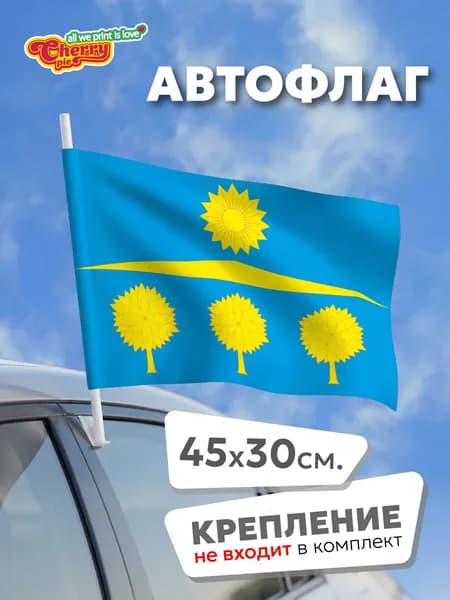 Флаг 45x30 Солнечногорский район (Московская область)