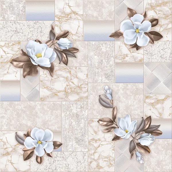 Обои бумажные, моющиеся, полуметровые, 0,53*10м, Ксения 10076