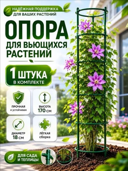 Подставка для цветов,17 см х 36 см х 170 см