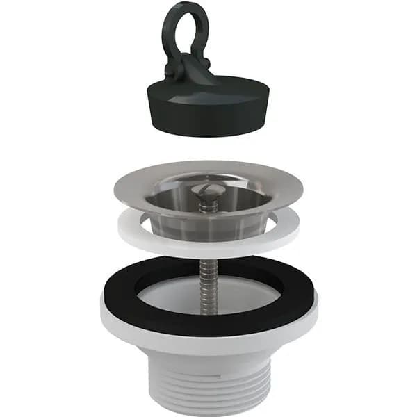 Донный клапан Alcaplast A31 Белый