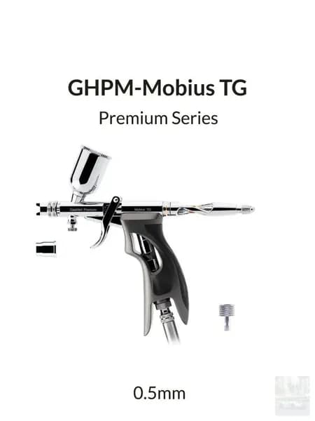 Аэрограф Mobius TG (Лента Мёбиуса) 0.5 мм для моделизма и аэрографии.