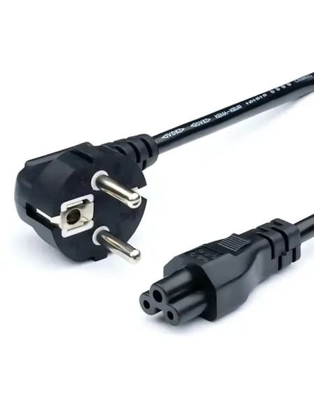Провод питания 220V 3pin 1.0m для ноутбука
