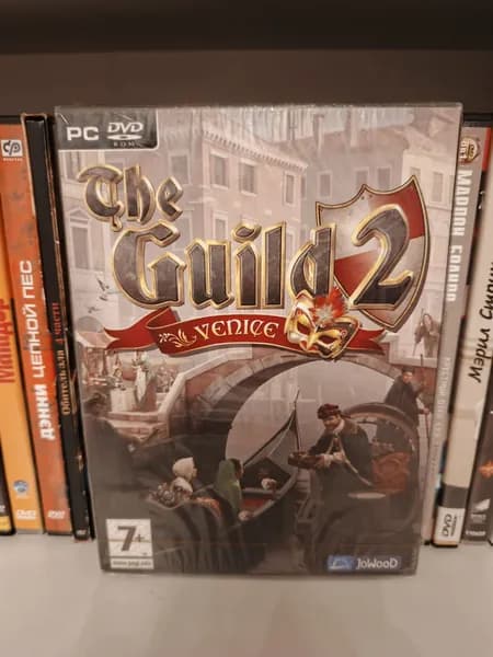 Видеоигра The Guild 2: Venice (Гильдия 2) 2008 на ПК DVD (запечатан!)