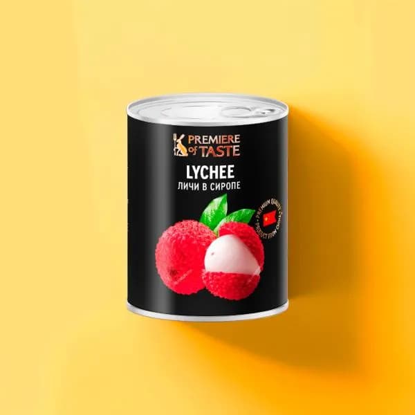 Личи консервированные в сиропе Premiere of Taste 580г