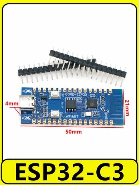 1 шт. ESP32-C3 Минималистичный стиль - нераспаянный штыревой разъем Модуль