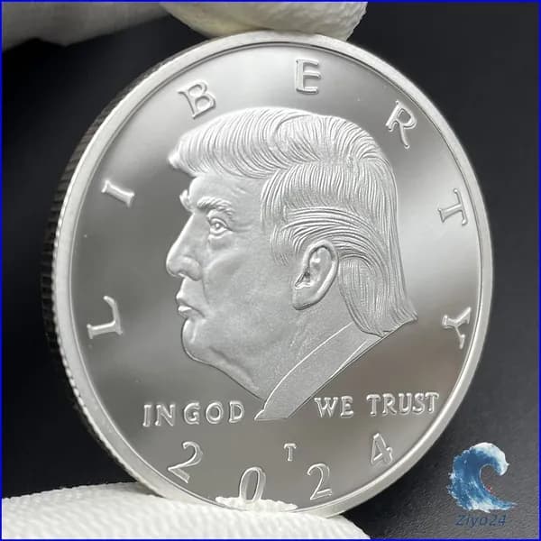 Эксклюзивные серебряные монеты с портретом 45го президента США Дональда Трампа