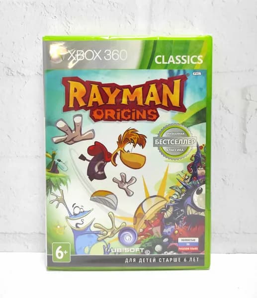 Rayman Origins Полностью на русском Видеоигра на диске Xbox 360