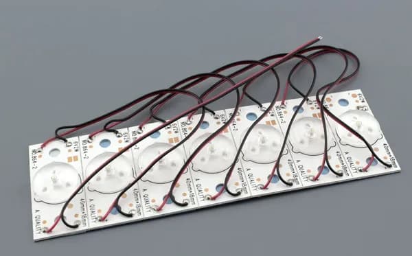 Светодиодная подсветка для телевизоров выпуклая линза 6V 2W (комплект 7шт)