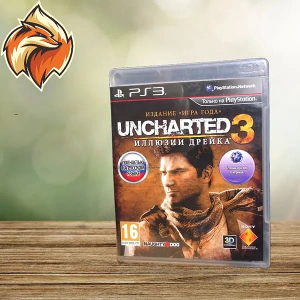 Uncharted 3: Иллюзии Дрейка Издание игра года PS3 рус. Товар уцененный