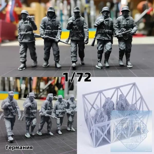 Cor 172 сборная модель солдат