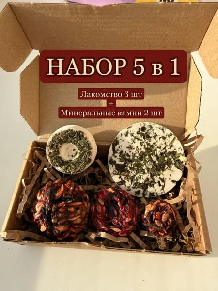 Лакомство для крыс, хомяков, мышей и шиншилл, набор 5 в 1, зерновое печенье с овощами, минеральный камень с одуванчиком и молодой крапивой, для грызунов и птиц, лакомство для грызунов