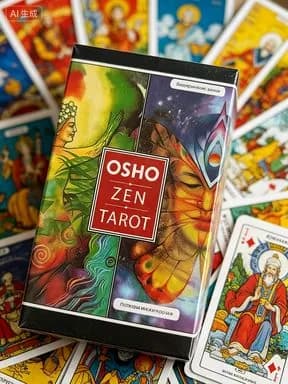 Карты Таро OSHO ZEN TAROT для медитации и самопознания, колода для духовных практик и личностного развития