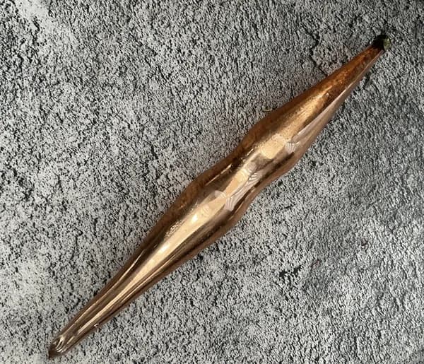 Елочная игрушка СССР - Винтаж - Фигурка новогодняя -Сосулька #15#
