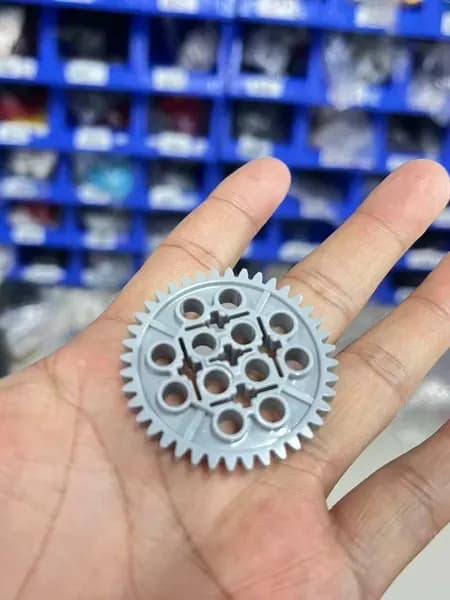 3649 Шестерня 40 Ev3 9686 ведо 1.0 Wedo 2.0 ВЕДО 2.0 шпик Spike 45544 45300 STEAM студент Кирпичные детали игрушек