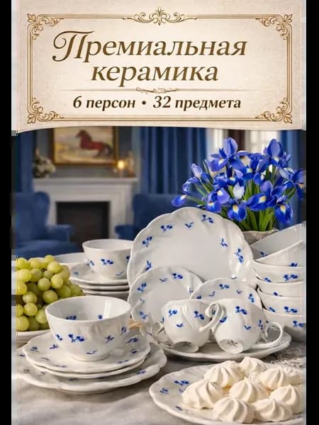 сервиз столовый на 6 персон