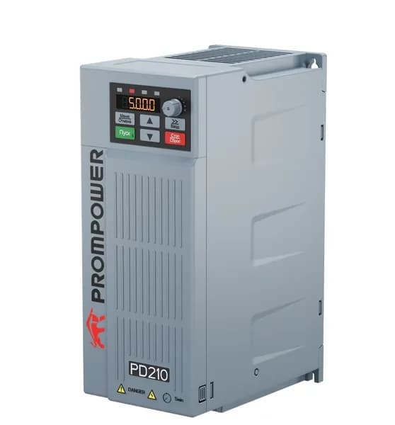 Преобразователь частоты Prompower PD210-A4055B, 380В, 13/17А, 5.5/7.5кВт