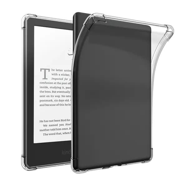 Мягкий TPU чехол для Kindle Paperwhite 12-го поколения 7, задняя противоударная защитная оболочка, прозрачная с воздушной подушкой для Kindle Signature 7 дюймов