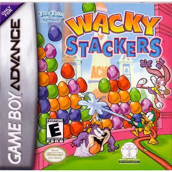 Игра Tiny Toon Adventures: Wacky Stackers (английская версия) для GBA