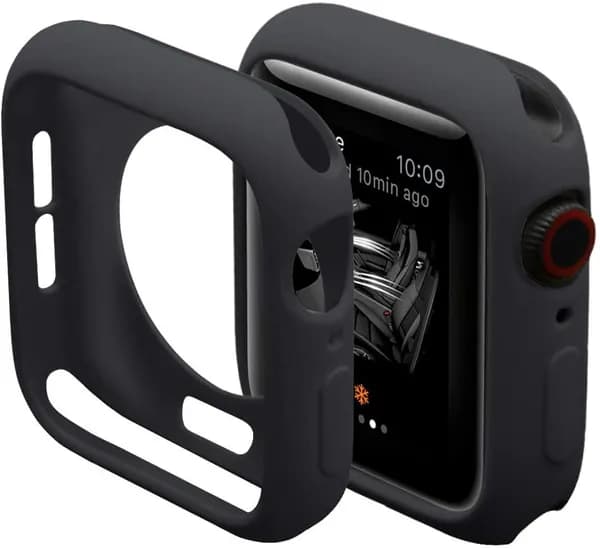 Корпус силиконовой оболочки 9 8 7 45mm 41 мм сверх 49 мм для Apple Watch SE 6 5 3 44mm 40MM 42MM 38MM