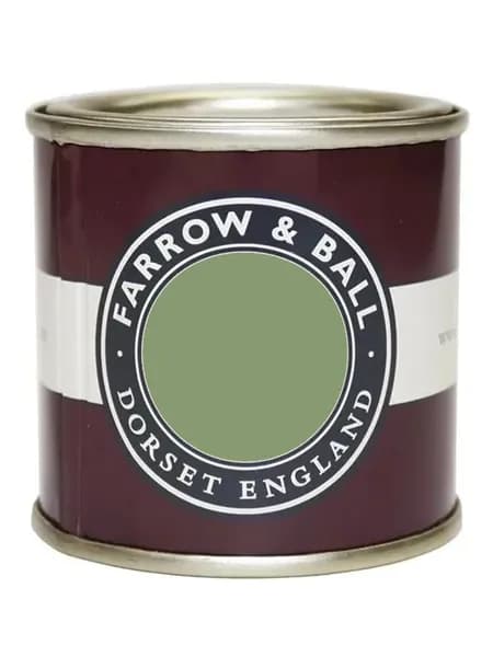 Краска для мебели и декора ультраматовая, меловая краска Farrow & Ball Estate Emulsion цвет 287 Yeabridge Green, 100 мл