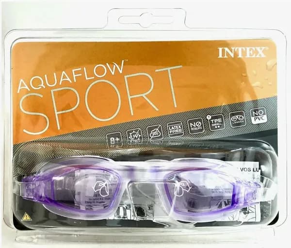 Очки для плавания INTEX 55682 от 8 лет, сиреневый