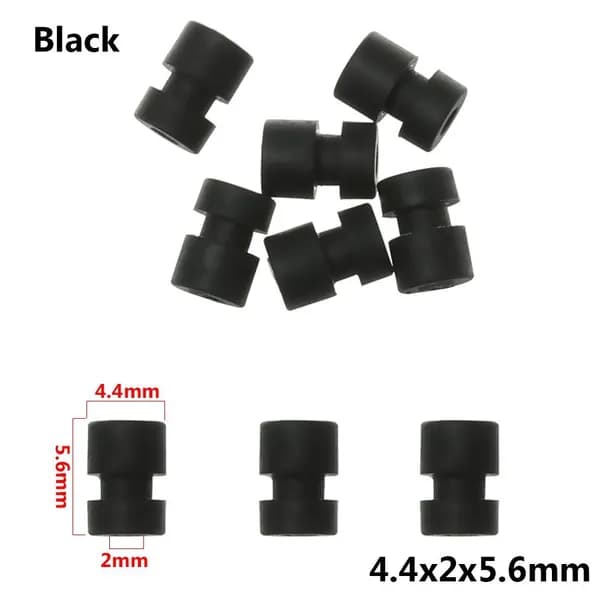 10pcs Резиновый демпфер мяч