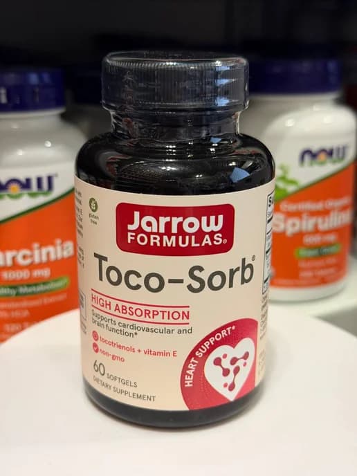 Toco-Sorb витамин E 60 гелевых капсул