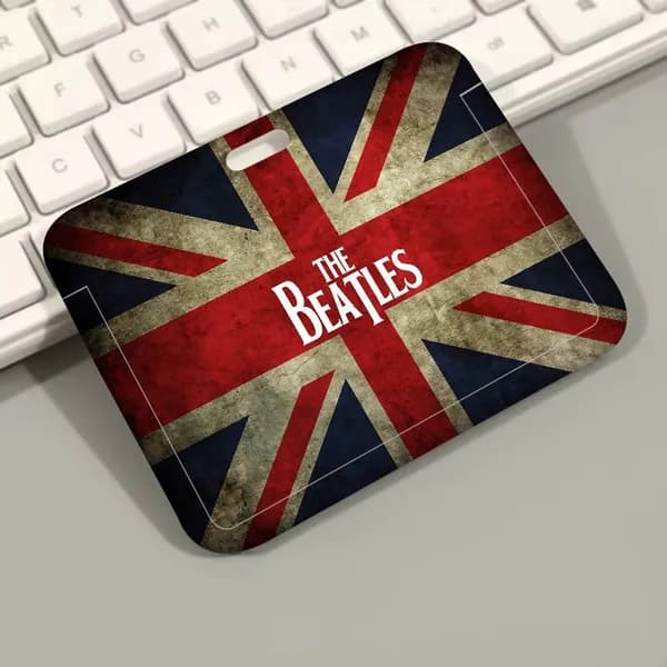 The Beatles Он Битлз Бейдж для пропуска на ленте/держатель для карт/чехол для пропуска