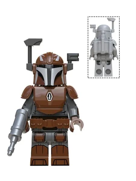 Минифигурка Мандалорец / STAR WARS // Совместим с конструкторами Звёздные Войны