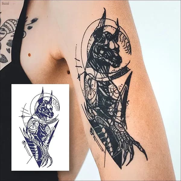 Tattoo'шки Временные тату БЕЗ ПЛЕНКИ (темнеют через 24 часа) 10*15см