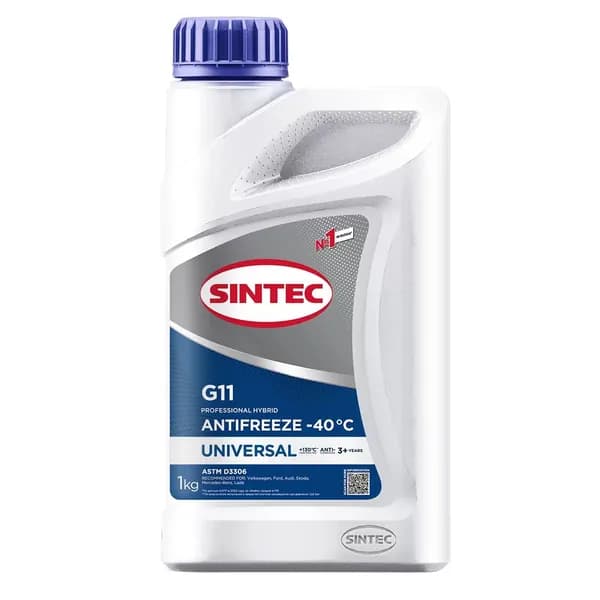 Антифриз SINTEC UNIVERSAL G-11 1кг синий 990551
