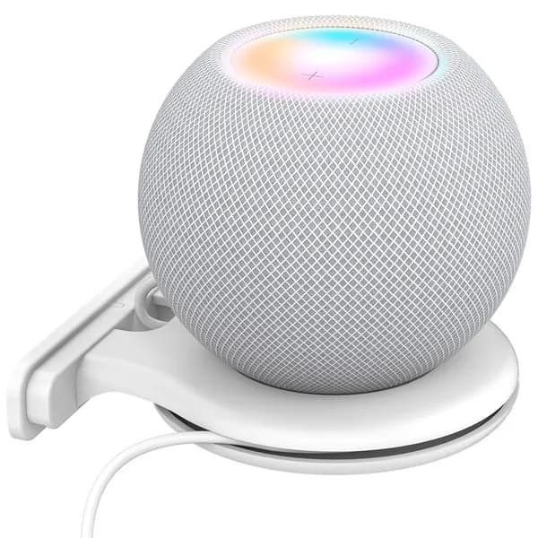 Кронштейн для Apple HomePod Mini, настенный, с системой управления кабелем, белый