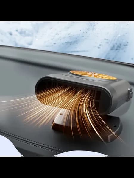 Обогреватель для машины 12V 200W вентилятор defroster (оранж