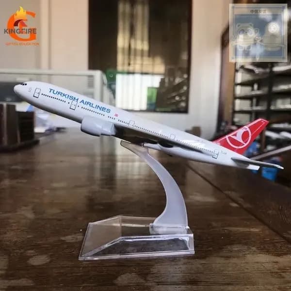 Turkish Airlines Boeing 777, металлическая модель самолета, Turkish Airlines B777