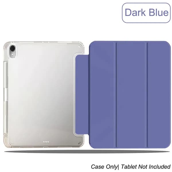 Защитный корпус для планшетов для iPad 10th/11th 2022/2025 Акриловая прозрачная задняя оболочка, мягкие края деликатная поверхность ощущения кожи, версия защиты все включено