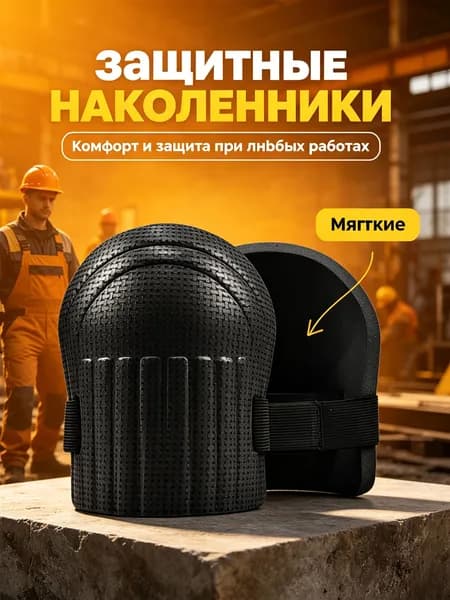 2 шт, Наколенники садовые строительные универсальные, Защита коленного сустава, ЭВА