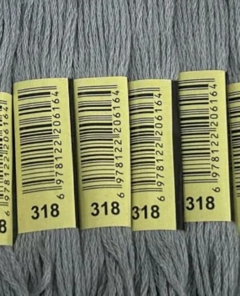 Мулине СХС ( аналог ДМС) # 318, 2 моточка